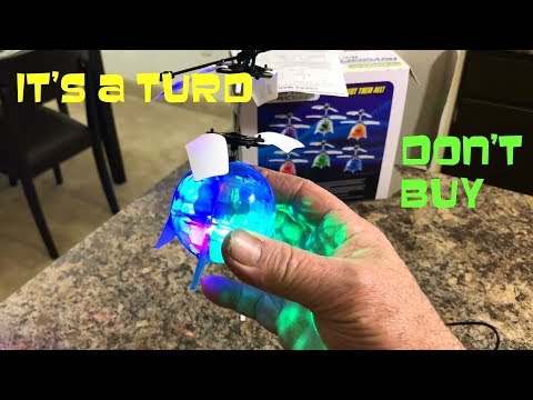 Sky Lighter RC Hoversphere it's a Turd From Ollie's