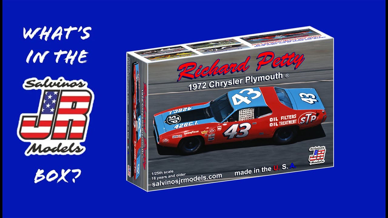 What's in the 1972 Richard Petty Plymouth box - YouTube