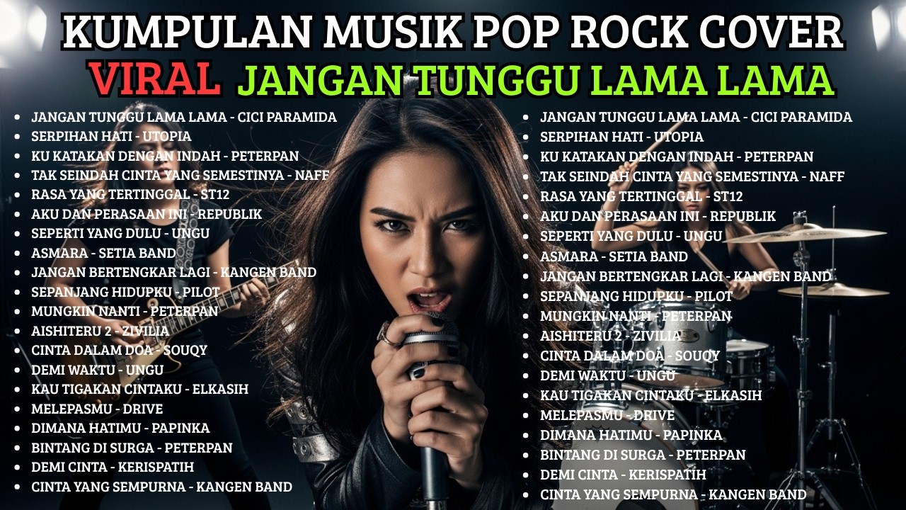 VIRAL TIKTOK!! TUNGGU LAMA LAMA-CICI PARAMIDA COVER POP ROCK LAGU INDONESIA 2026 TANPA IKLAN