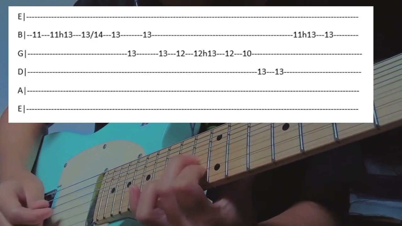 Line Without A Hook Guitar Tabs YouTube Line without a hook guitar tabs youtube