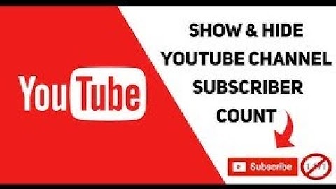 How to Hide and show youtube subscribers || youtube subscriber kasari lukaune || how to hide subscri