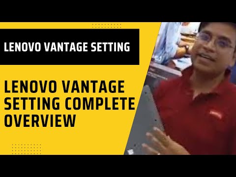 Lenovo Vantage setting। Lenovo Vantage setting complete overview।#lenovolaptop #lenovovantage