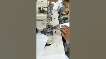 Mechine Se Front Patti Kaise Banti hai shirts Front placket Kaise banai #stitch place