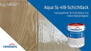 Aqua SL-418-Schichtlack
