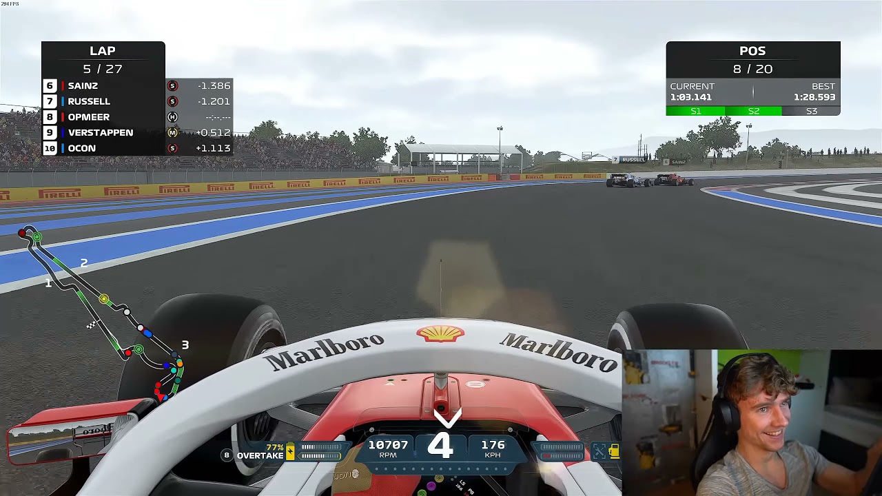 Jarno Opmeer Does 360 In Career Mode Race YouTube