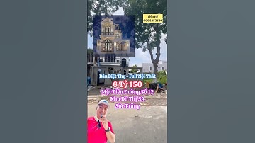 Siêu Phẩm Biệt Thự ( Full Nội Thất ) - Mặt Tiền Đường - KĐT 5A  - Sóc Trăng - Liên Hệ : 0964252820