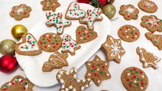 GALLETAS NAVIDEÑAS saludables🎄🍪 Crujiente por fuera y se deshace en la boca😋. Fáciles de hacer ✅ by cocina rico con fanny 298 views 1 year ago 10 minutes, 24 seconds