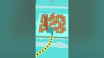 Stacky Dash Mobile Game level 103 Part 01 #stackydashgame #games #stackydash