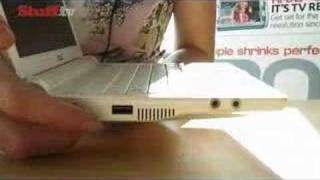 Asus EeePC 900 ultra portable laptop video review