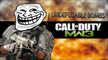 MW3 Trolling - Undefuseable Bombs!