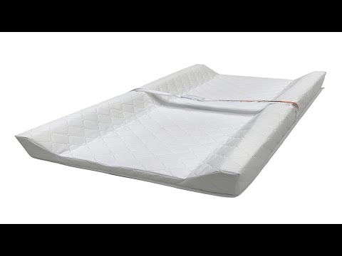 summer by ingenuity contoured changing pad includes waterproof changing liner and safety fastening