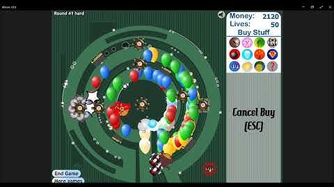 Using Every Tower Without Losing Lives (Track 7, Hard, Bloons Tower Defense 3 Challenge)