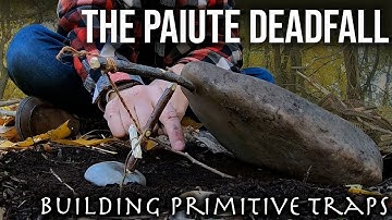 The Paiute Deadfall | Building Primitive Traps | TJack Survival