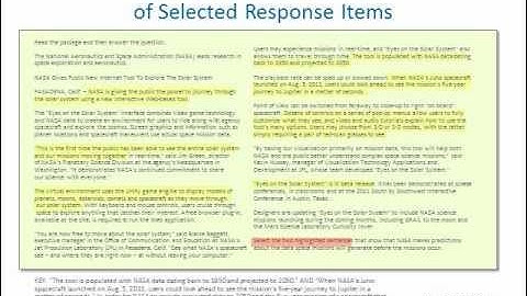 ELA Selected Response, Constructed Response, Technology-Enhanced Item Design.wmv