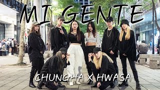 [KPOP IN PUBLIC CHALLENGE] Chungha X Hwasa 'Mi Gente' Cover by KEYME from Taiwan feat. Shell