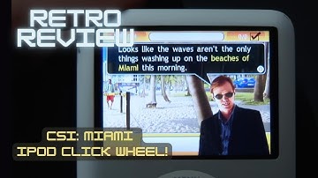 CSI: Miami for the iPod Clickwheel Retro Review