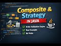 Composite + Strategy in Java (REAL Use Case) | Hexagonal Architecture