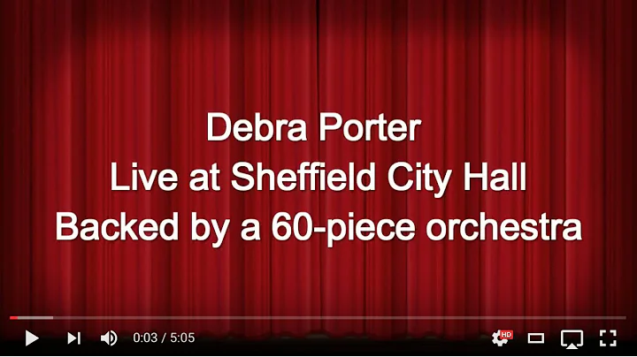Debra Porter Live at Sheffield City Hall