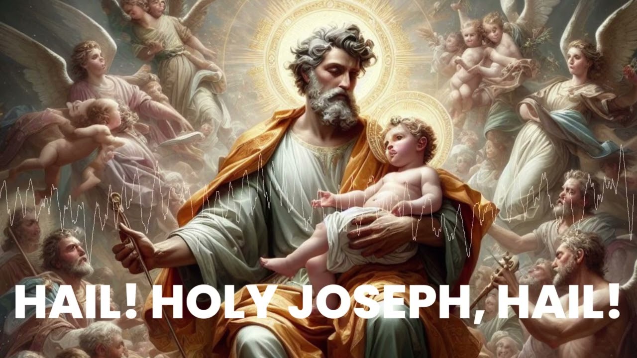 Hail! Holy Joseph, hail! ♫ - version 2 (Catholic song)