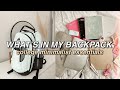 WHAT'S IN MY BACKPACK *senior year college* | SCHOOL SUPPLIES HAUL (minimalist & essentials) 2021