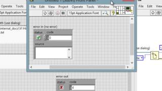 VI High 47 - Learn How to Create Error Handlers and Implement Error Handling in LabVIEW