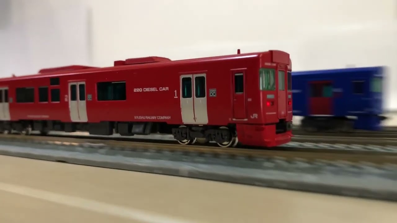 GM キハ220形200番代 大分車3両セット をレビュー （GrennMax 品番