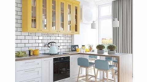 30 mẫu bếp cho nhà nhỏ hẹp được ưa chuộng nhất 2018