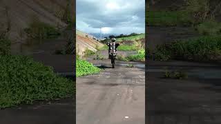 145 Ft Jump in Hawaii Drain  #dirtbikes