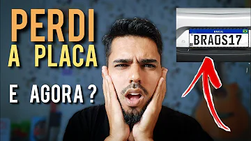 Quanto custa a placa dianteira do veículo?