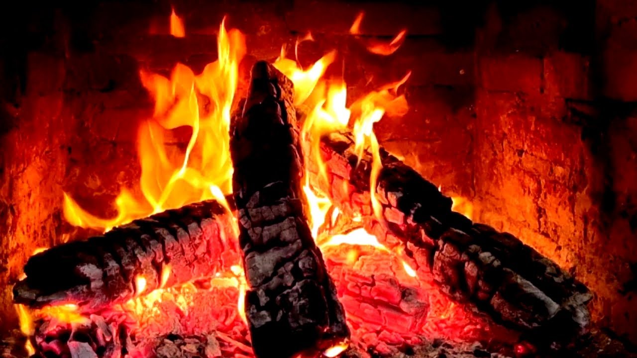 🔥 COZY FIREPLACE EASY TO SLEEP RELIEVE STRESS & ANXIETY  (NO MUSIC) ‼️ ETERNAL FIRE