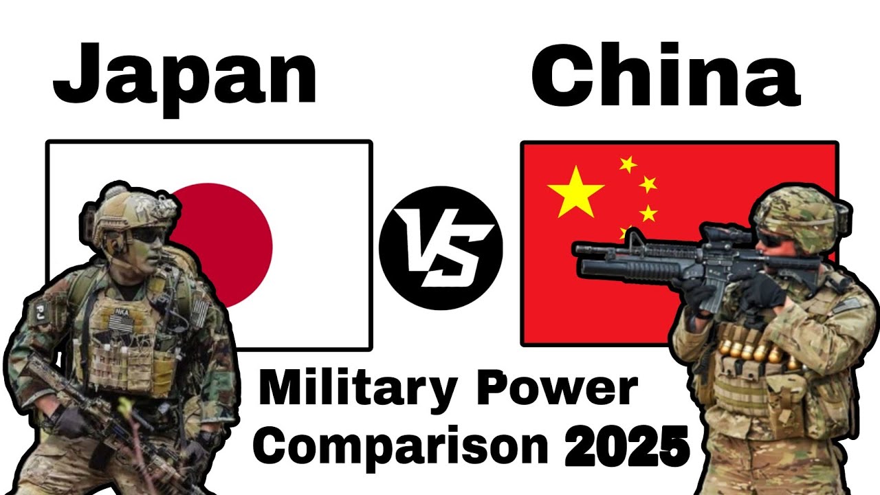China vs Japan Military Power Comparison 2025 | Japan vs China Military ...