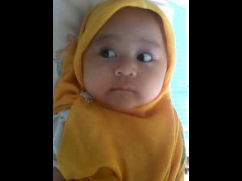 Bayi Lucu Berhijab Youtube Gambar Pake Kerudung