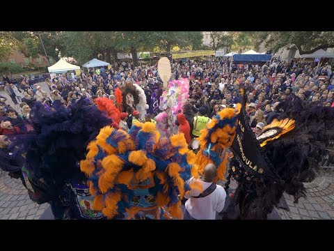 Mardi Gras Indian Battle - Congo Square Rhythms Festival (2019)