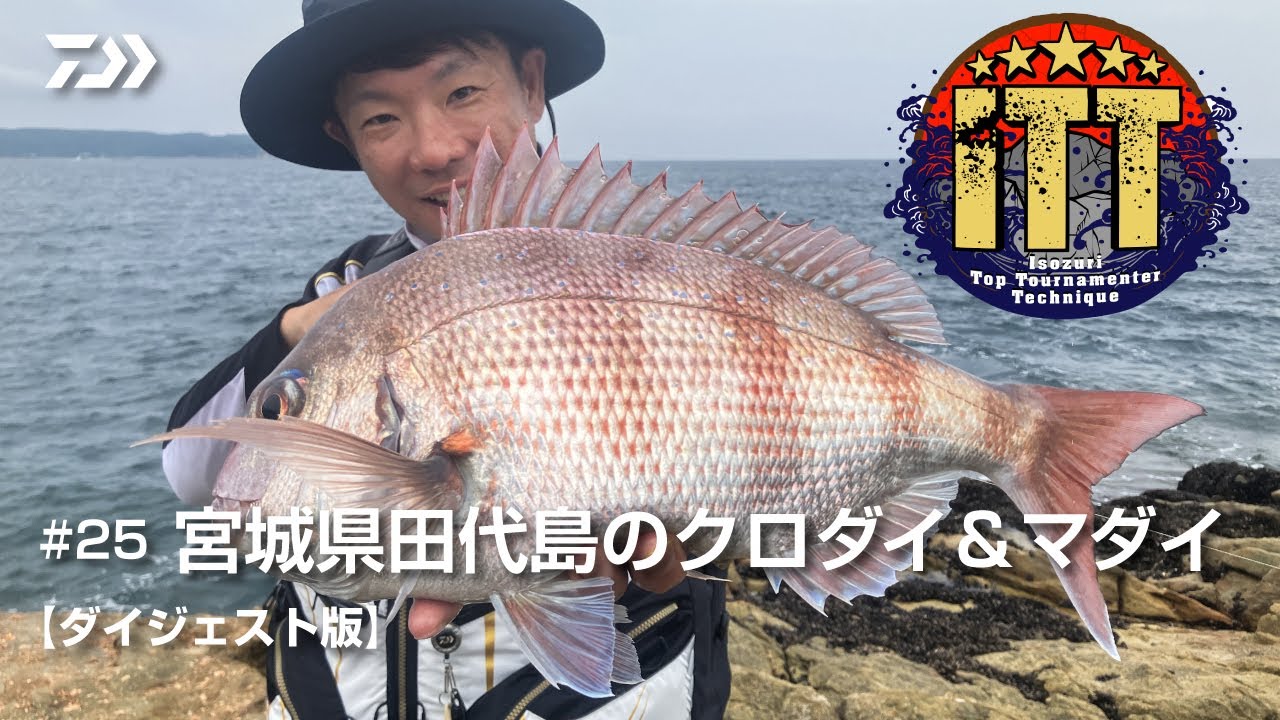 ITT #25 宮城県田代島のクロダイ＆マダイ【Digest】