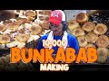 100000 bun kababs making in karachi food street  metafood