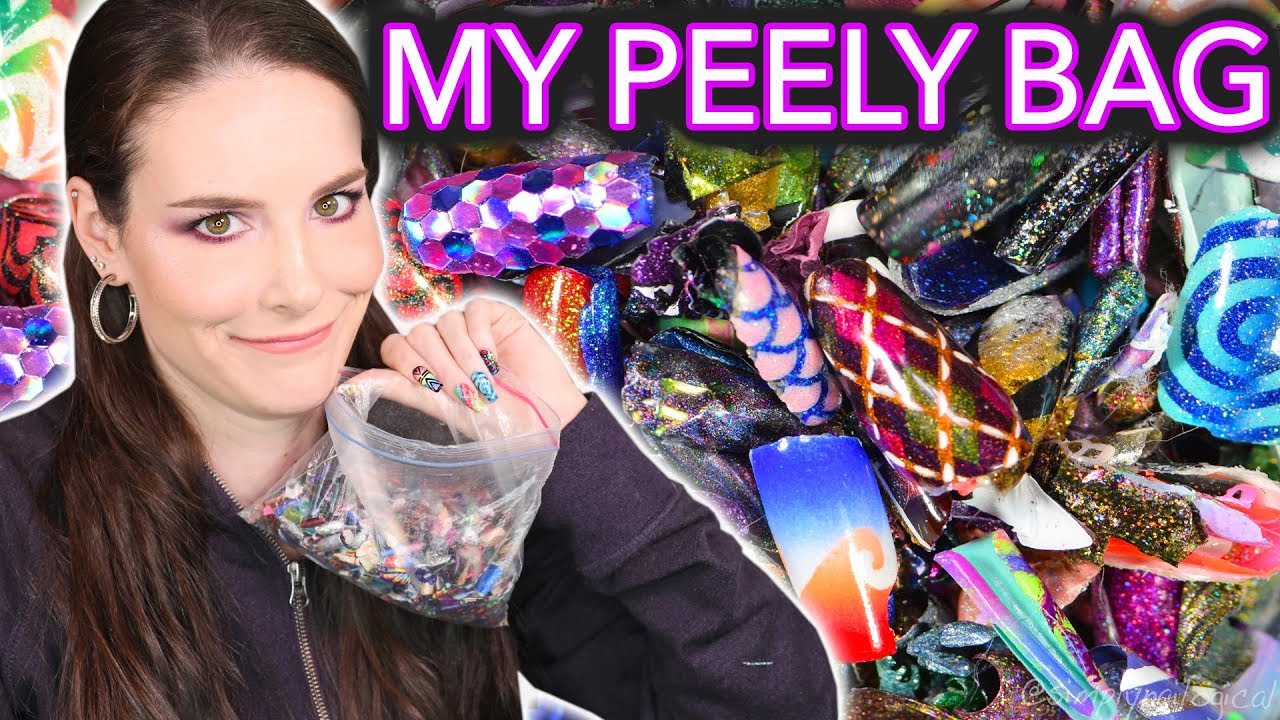 ⁣What's in my Peely Bag? (Re-creating 5 of my nail peelies) / 2017 year-in-review