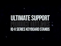 Ultimate Support Product Outlines - IQ-X Series X Style Keyboard Stands