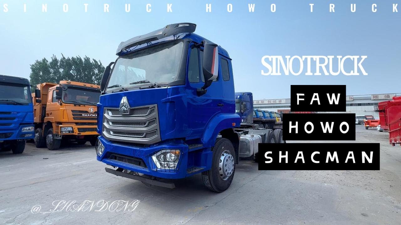 Performance Meets Comfort Sinotruk HOWO NX 6x4 Tractor Head with 16-Speed AMT & MAN Engine Review.