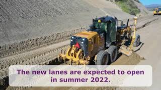 Route 60 Truck Lanes 60 in 60 Construction Recap, April 2021