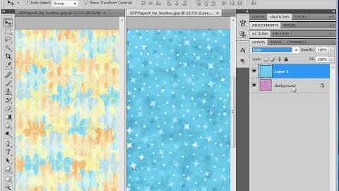 Digital Scrapbooking Video Tutorial - Quick Recoloring