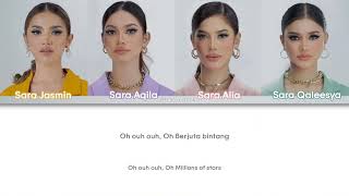The Sara Sisters (TSS) - Stars Lyrics [Color Coded Malay/Eng]