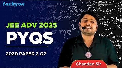 2020P2Q7 | ROTATING LIQUID IN BEAKER | FLUID DYNAMICS | JEE ADV 2020 | TACHYON PHYSICS