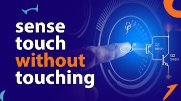 how to make a simple transistor proximity sensor circuit