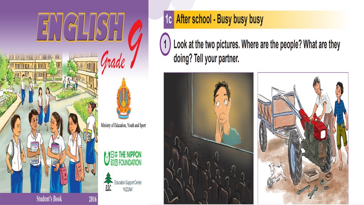 English grade 9 CHAPTER 1 & UNIT 1 ជំពូក១មេរៀនទី១ ក្រោយពីការសិក្សា (03)លោក កែវ សិទ្ធ វិច័ន្ទក្រឹស្នា