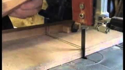 Sloping veneer in a segment face part 3