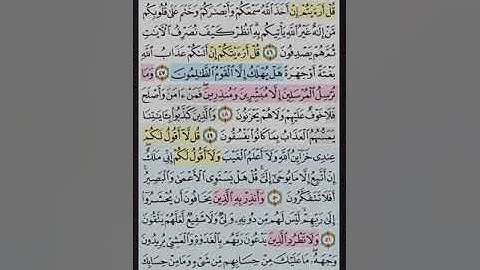 تيسير حفظ سورة الانعام بالتكرار ربع (انما يستجيب الذين يسمعون) مكرر 3 مرات بصوت الشيخ عبد الباسط