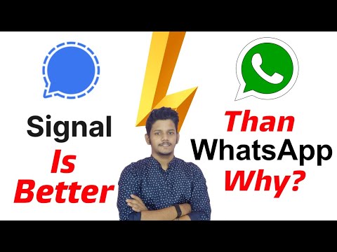 Signal Is Better Than Whatsapp! Why? | Signal Vs Whatsapp | Privacy Difference