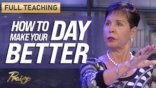 Joyce Meyer: How to Make Every Day Better with God by Your Side (Full Teaching) | Praise on TBN screenshot 3