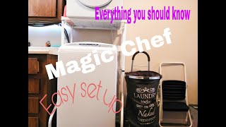 BEST Portable Washing Machine and Dryer for Apartment & Small Living Spaces (Magic Chef) - Part 1