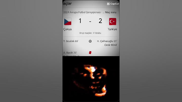 çekya 1-2 türkiyeeee